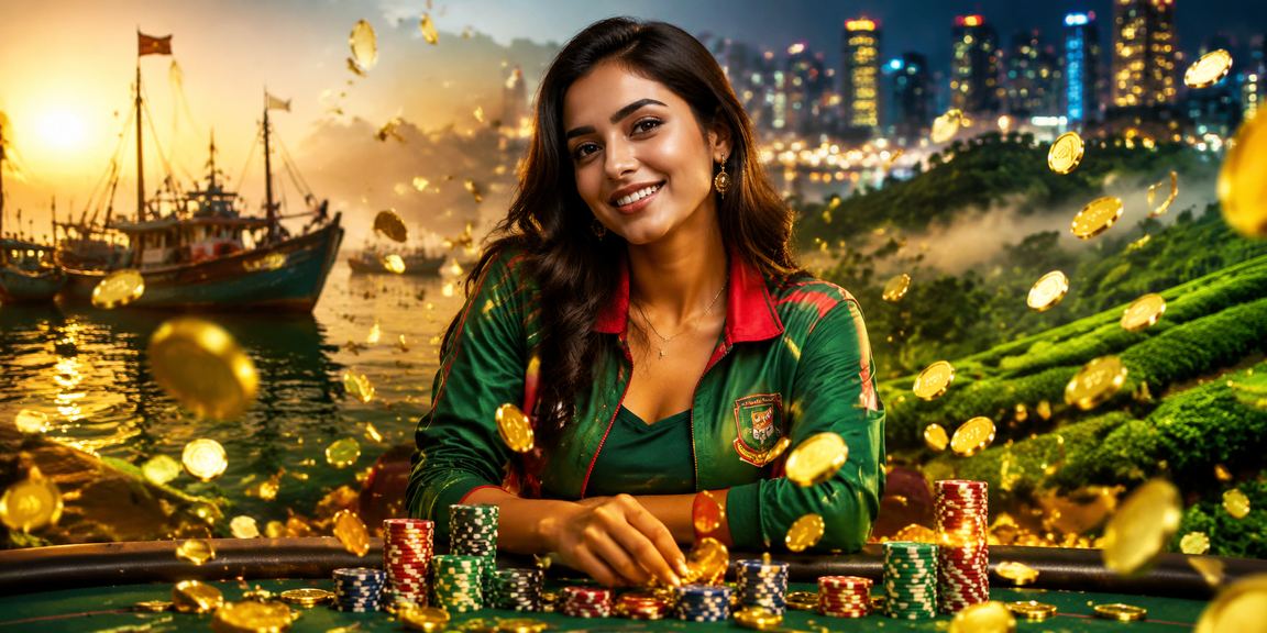 কক্সবাজারের চা-বাগানে একজন বেটার মোবাইলে ক্রিকেট হাই রোলার বেটিং উপভোগ করছেন